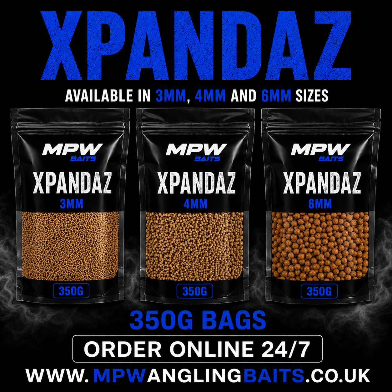 COMMERCIAL COMPETITION XPANDAZ PELLETS 3MM,4MM,6MM