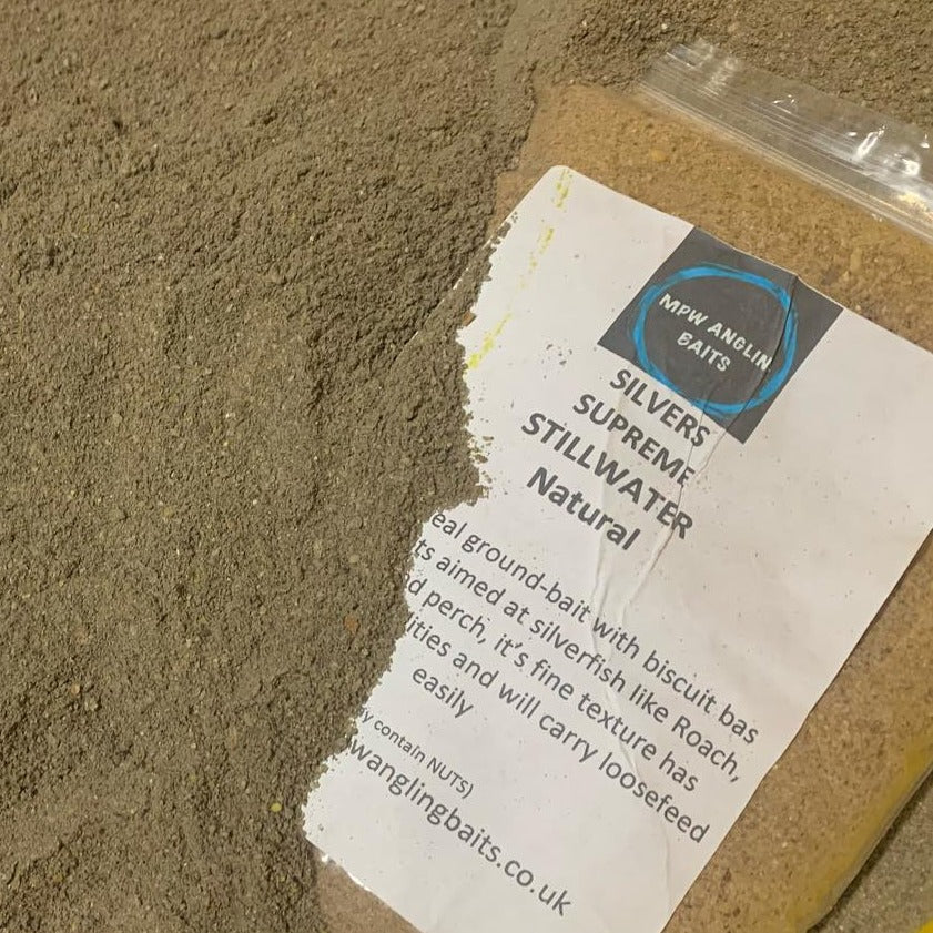 MPW STILLWATER GROUNDBAIT NATURAL / DARK 1KG