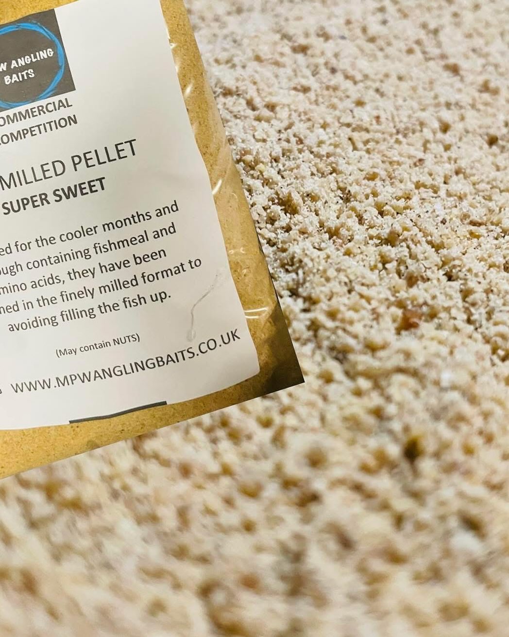 MPW XXX SUPERSWEET MILLED PELLET GROUNDBAIT 1KG