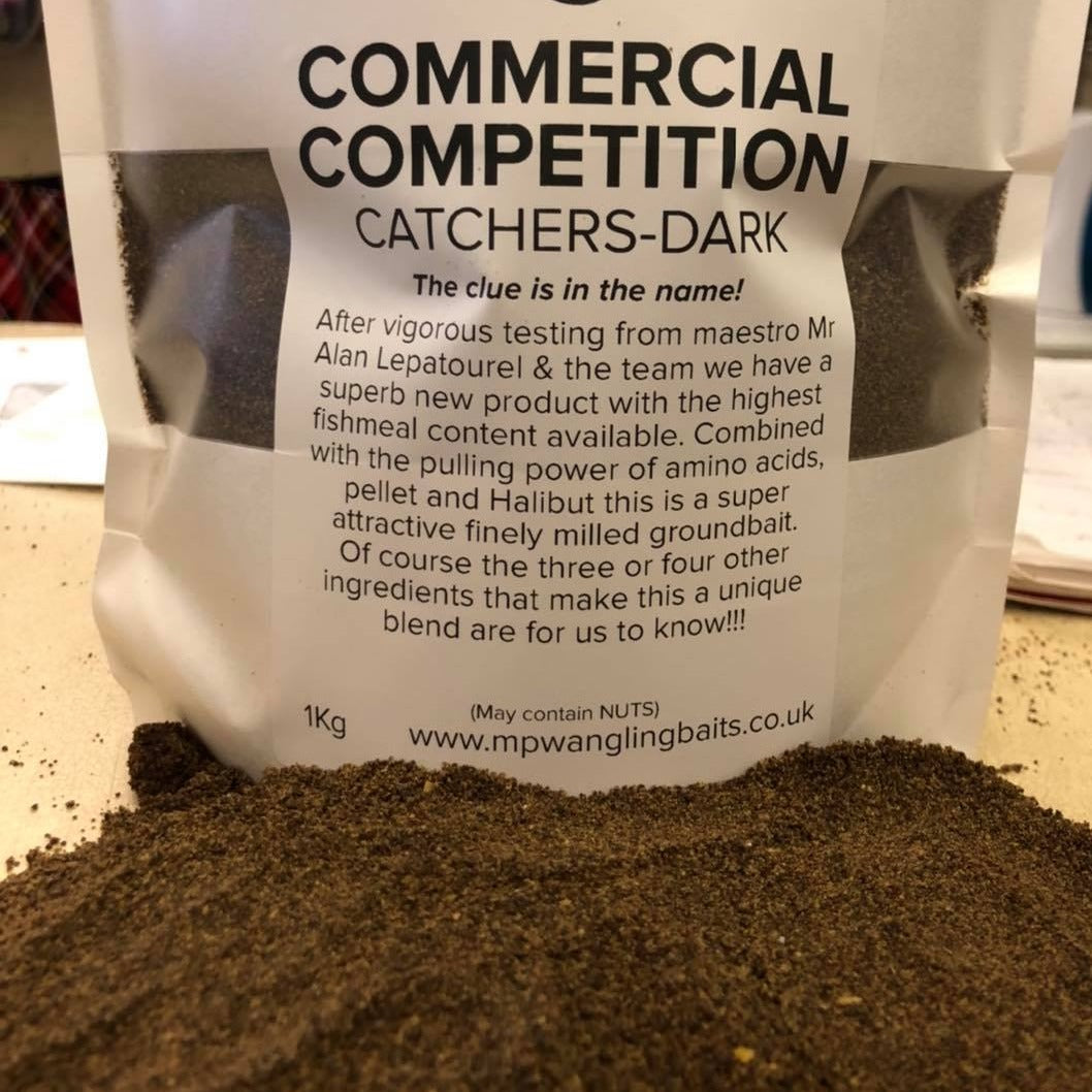MPW CATCHERS GROUNDBAIT 1KG DARK