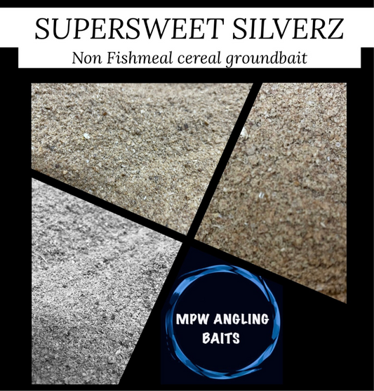 MPW SWEET SILVERZ GROUNDBAIT           NATURAL / DARK  1KG