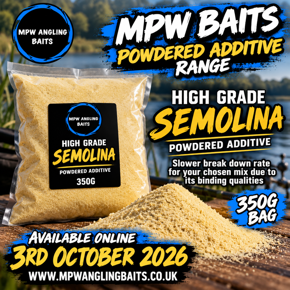 MPW PURE SEMOLINA 350G