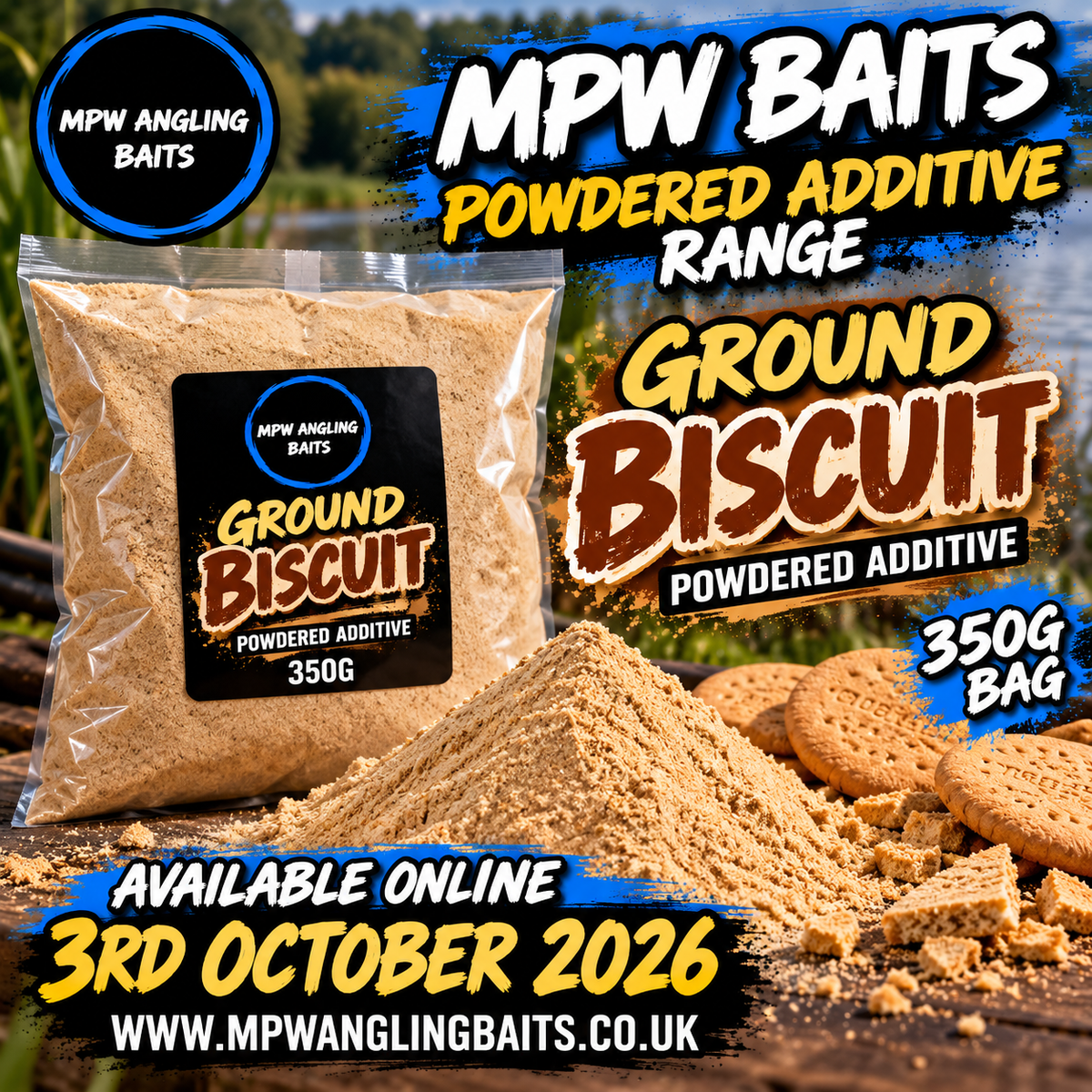 MPW PURE GROUND BISCUIT 350G
