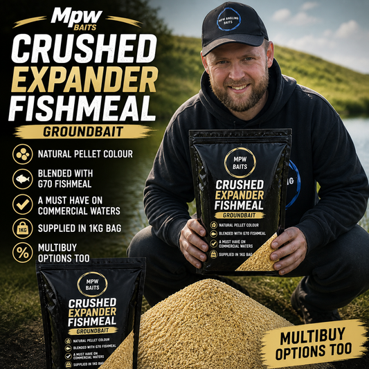 MPW CRUSHED EXPANDER FISHMEAL GROUNDBAIT 1KG