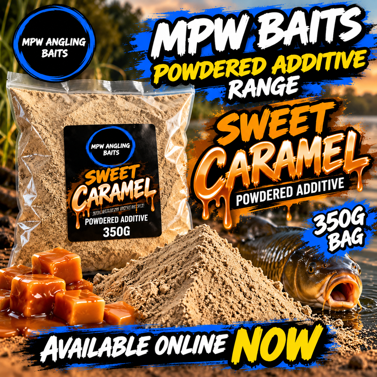 MPW CARAMEL ADDITIVE POWDER 350G
