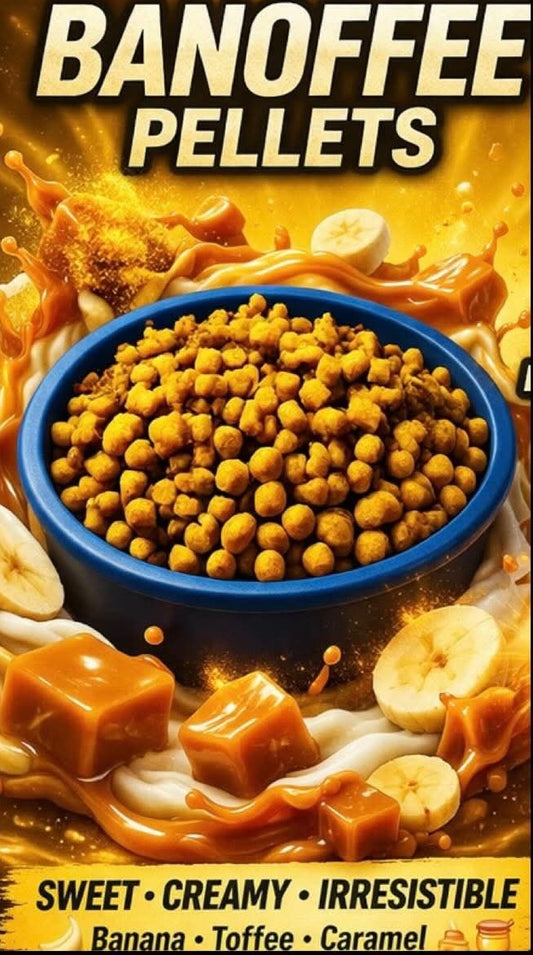BANOFFEE BOOSTED PELLETS NEW RECIPE 2025