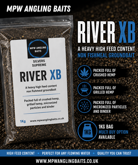 MPW RIVER XB (XTRA BIND) GROUNDBAIT 1KG