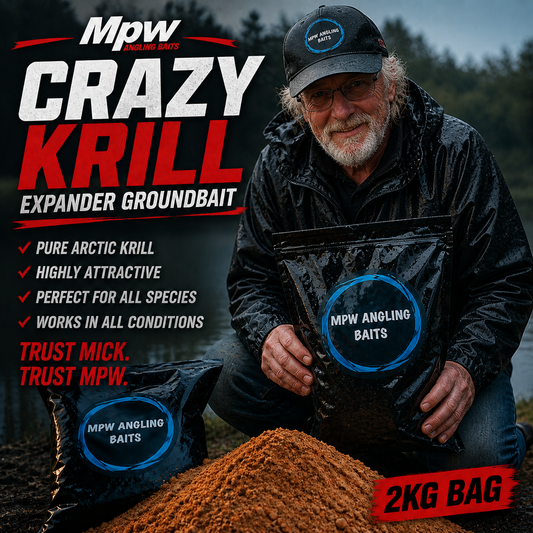 MPW CRUSHED EXPANDER CRAZY KRILL GROUNDBAIT 2KG