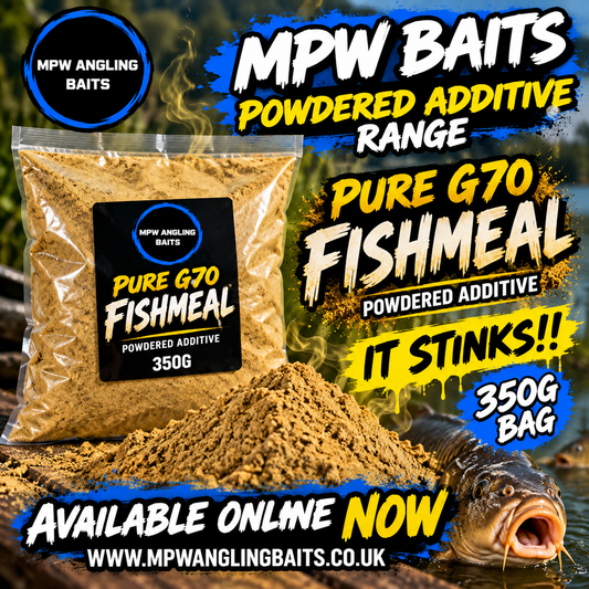 MPW PURE G70 FISHMEAL POWDER 350G