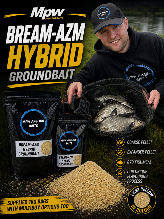 MPW BREAM-AZM FISHMEAL GROUNDBAIT 1KG