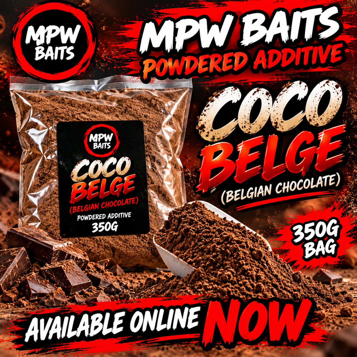 MPW BELGIAN CHOCOLATE ( COCO BELGE) ADDITIVE 350G