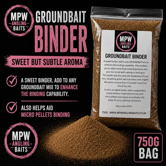 MPW GROUNDBAIT & PELLET BINDER 750g
